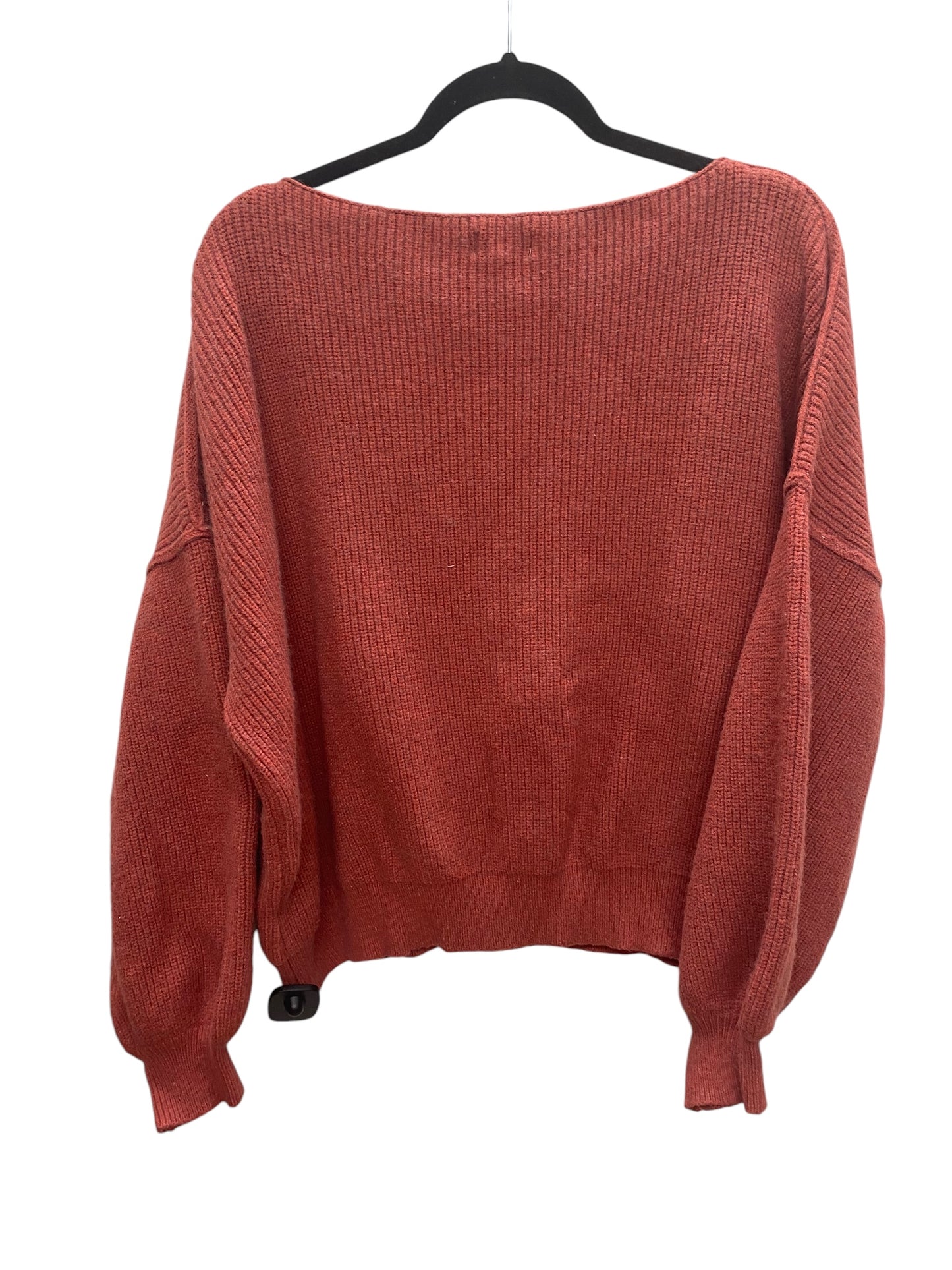 Sweater By Clothes Mentor In Red, Size: M