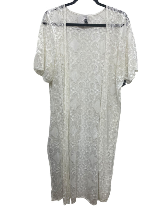 Kimono By Sage In White, Size: Osfm