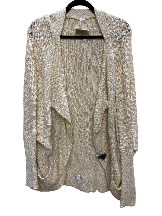 Sweater Cardigan By Mittoshop In Cream, Size: L