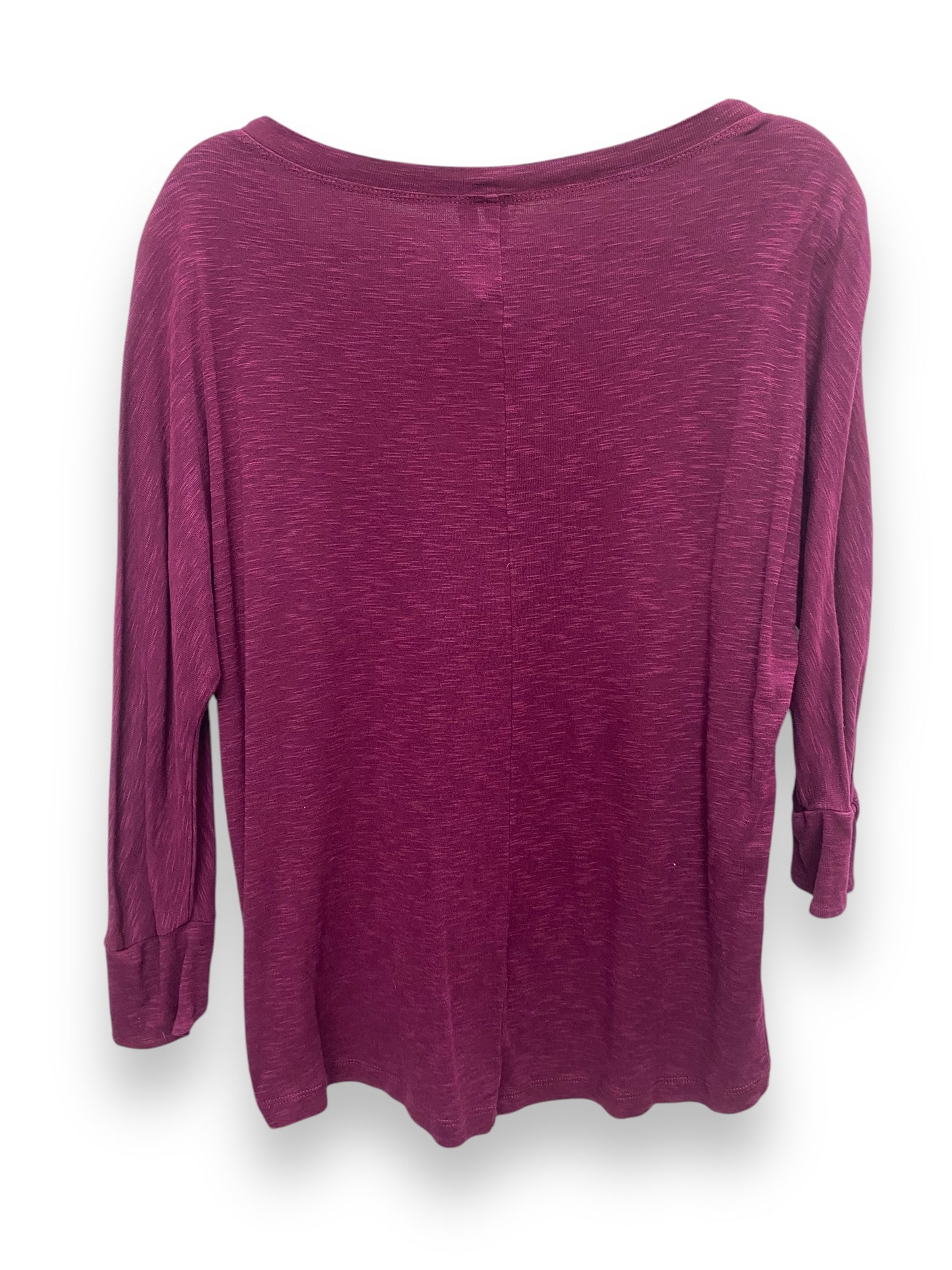 Top Long Sleeve By Cynthia Rowley In Purple, Size: S