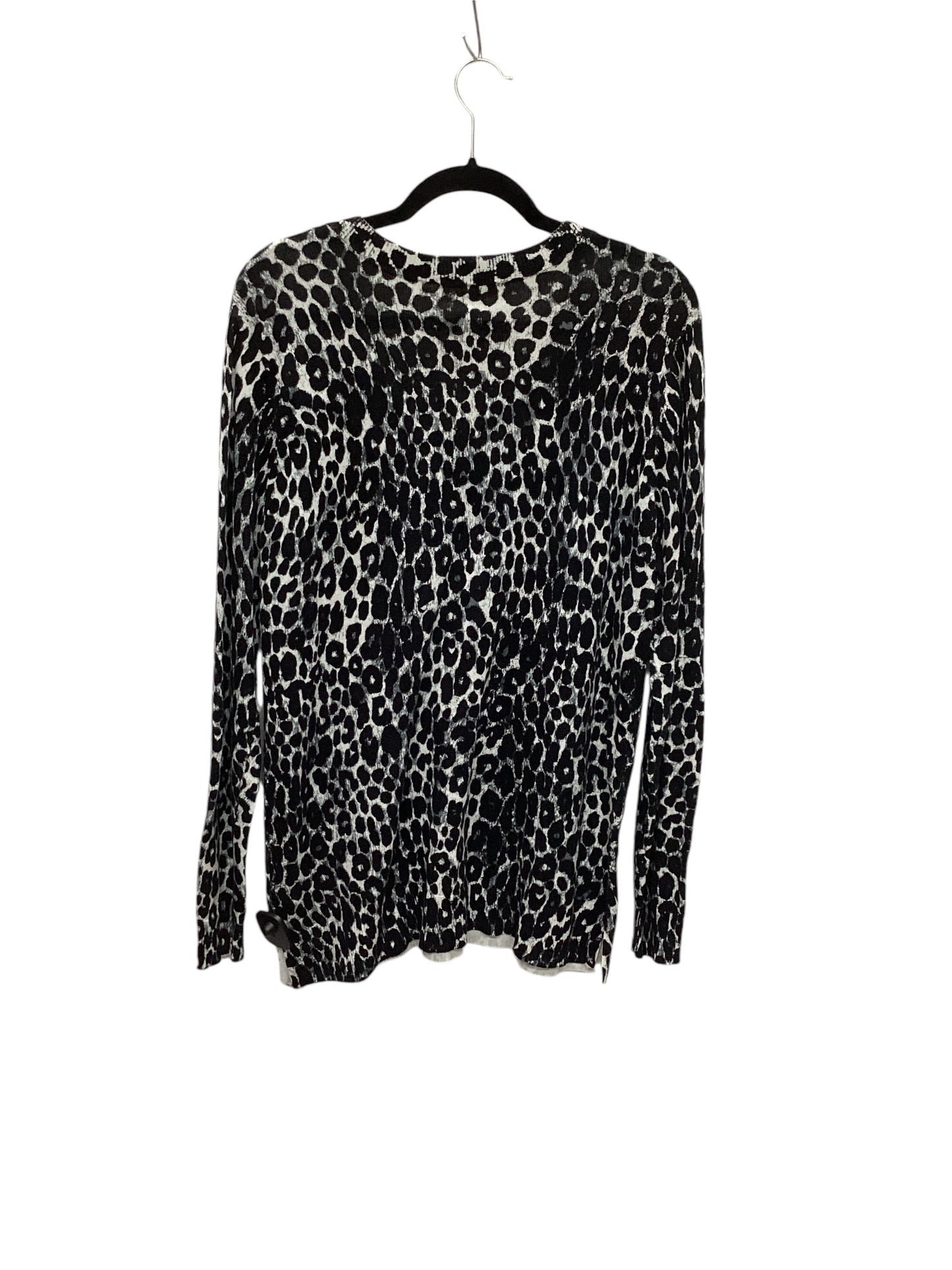 Sweater By Michael By Michael Kors In Animal Print, Size: L