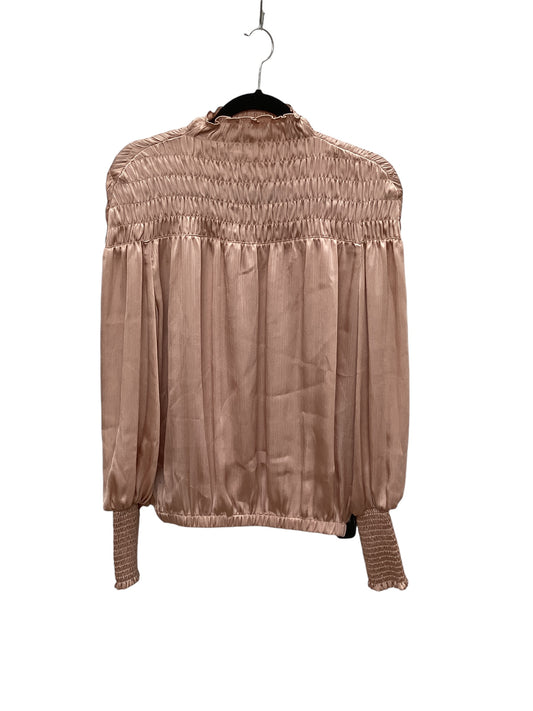 Top Long Sleeve By H&m In Pink, Size: Xs