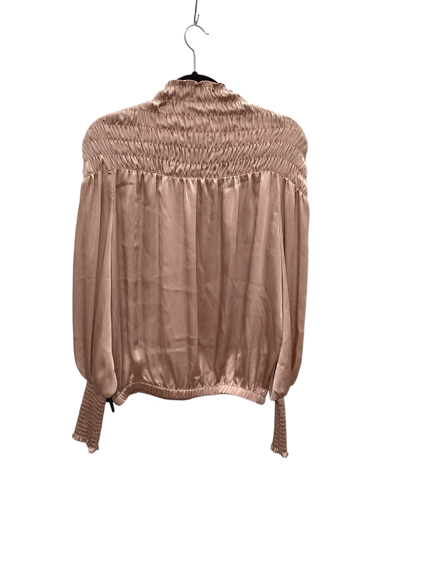 Top Long Sleeve By H&m In Pink, Size: Xs