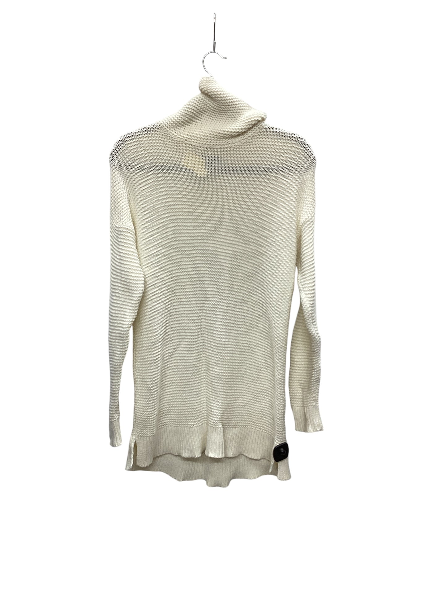 Sweater By Lands End In Cream, Size: S