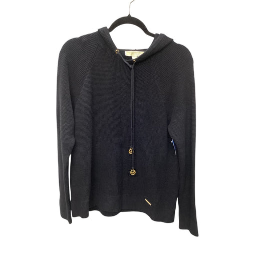 Sweatshirt Hoodie By Michael By Michael Kors In Black, Size: L
