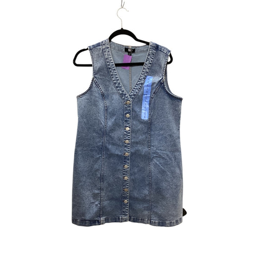 Dress Designer by Frye in Blue Denim, Size L