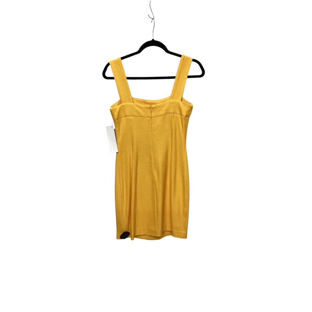 Designer Dress Casual Short By Trina Turk In Yellow, Size: Xs