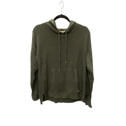 Sweatshirt Hoodie By Michael By Michael Kors In Green, Size: L