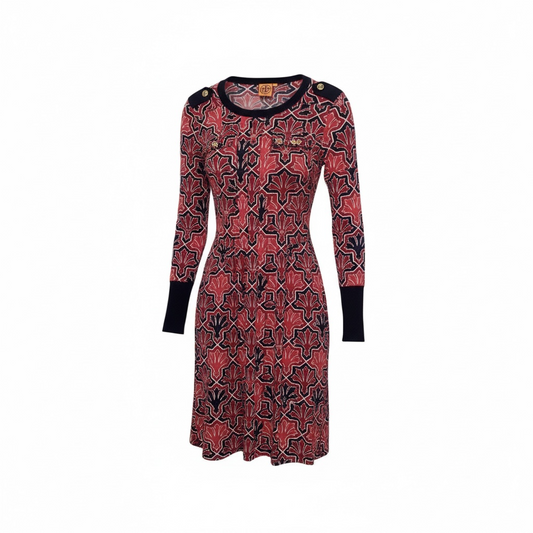 Dress Designer By Tory Burch In Red, Size: Xs