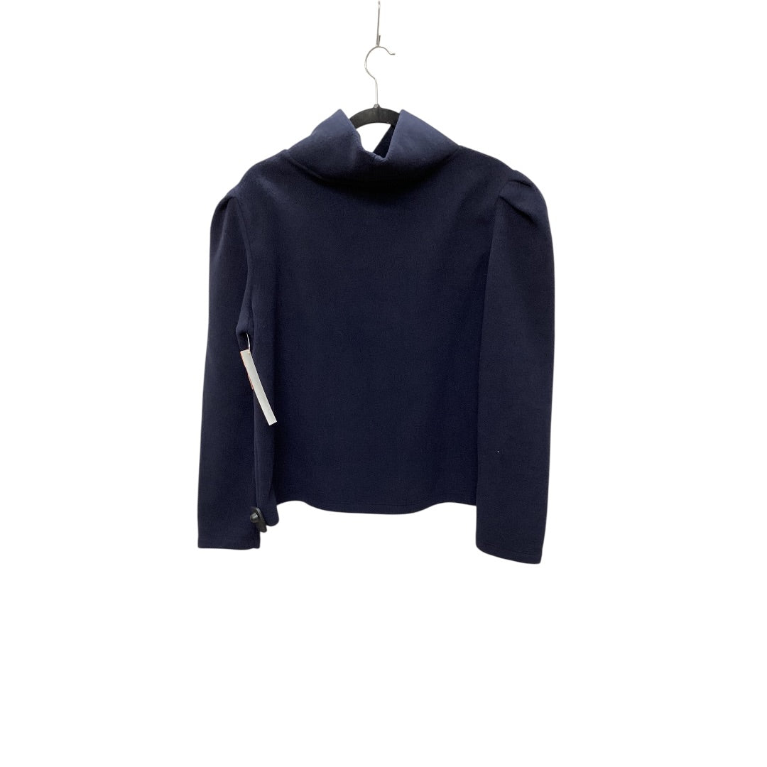 Designer Top Long Sleeve By Cma In Navy, Size: Xl