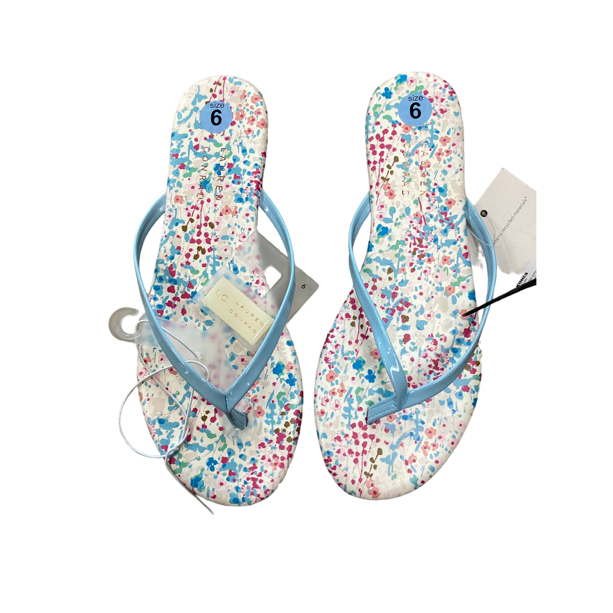 Kohls lauren best sale conrad flip flops