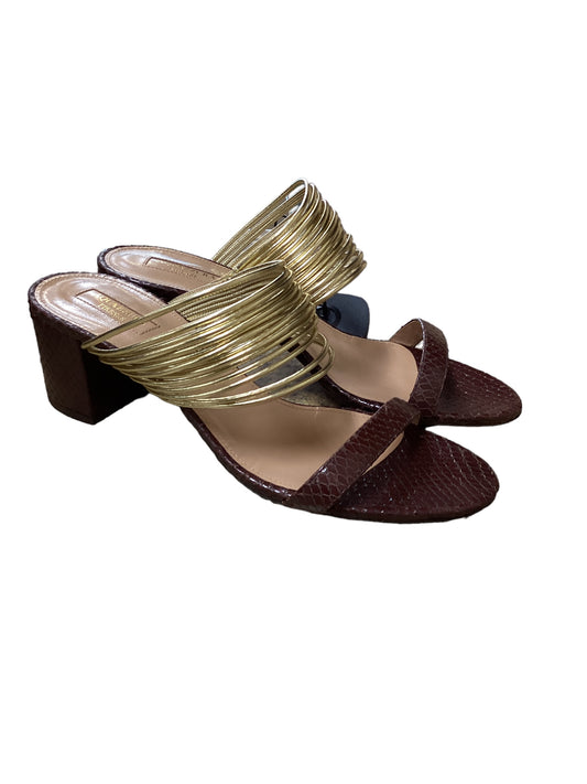 Sandals Heels Block By Cma  Size: 9.5