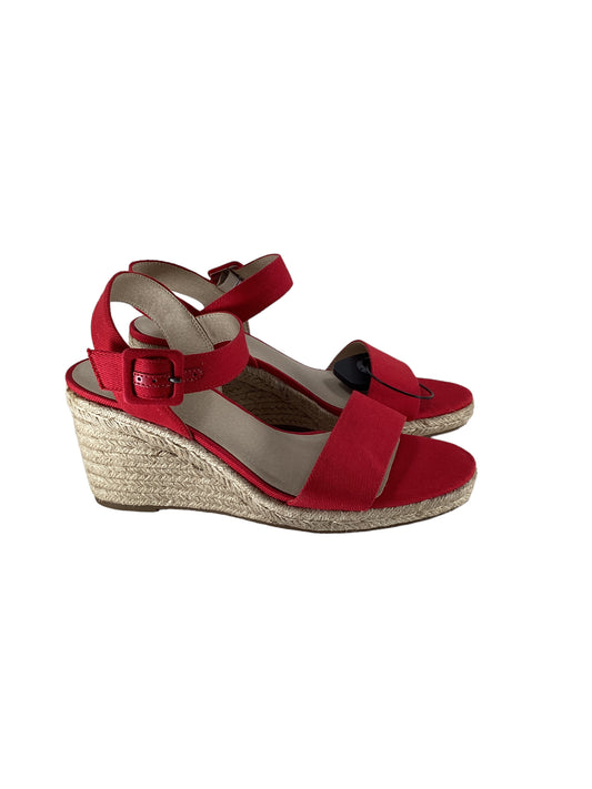 Sandals Heels Wedge By Life Stride  Size: 9.5